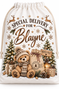 Personalised Christmas Sack – Special Delivery