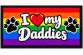 I love My Daddy’s Pet Bowl Mat