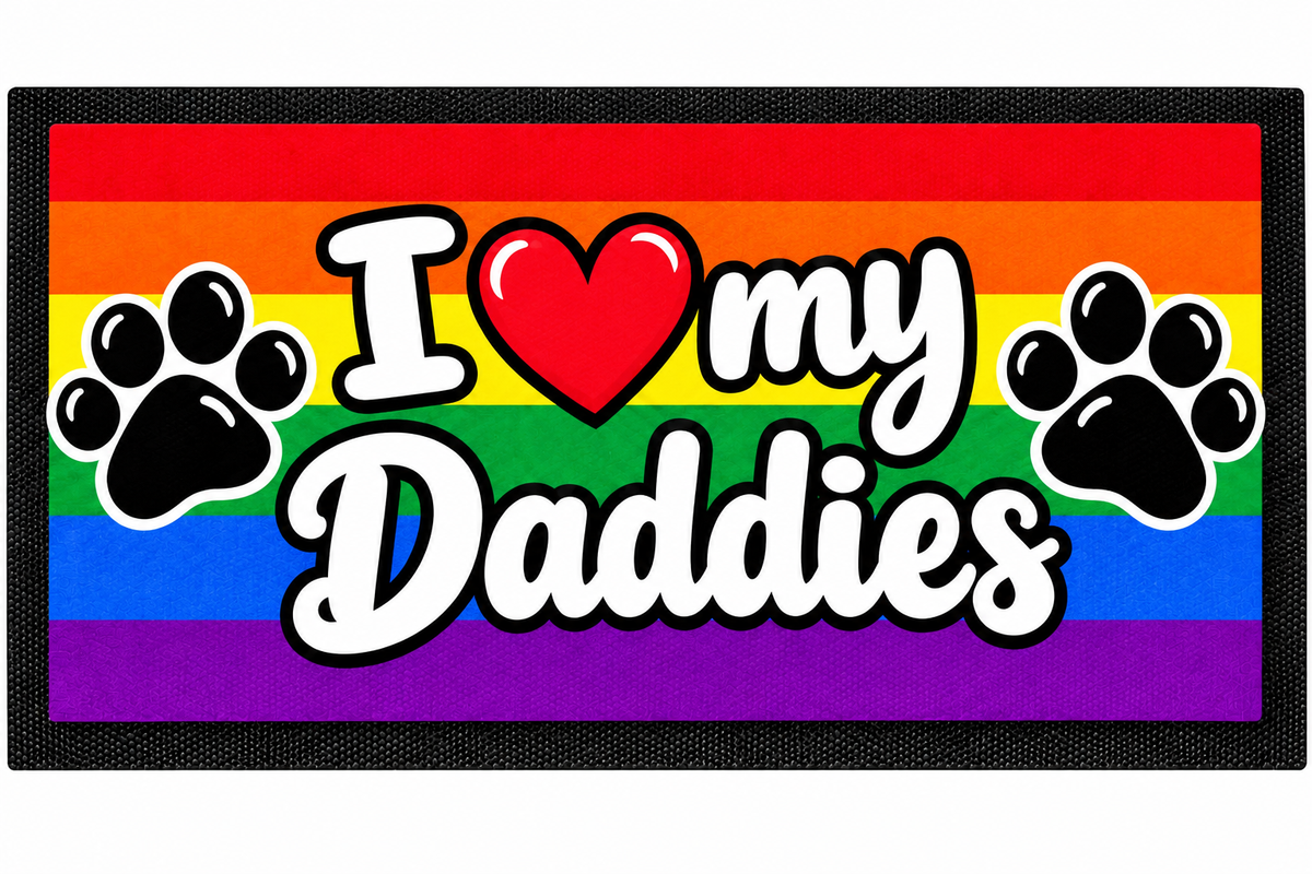 I love My Daddy’s Pet Bowl Mat