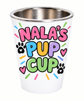 Personalised pup cup