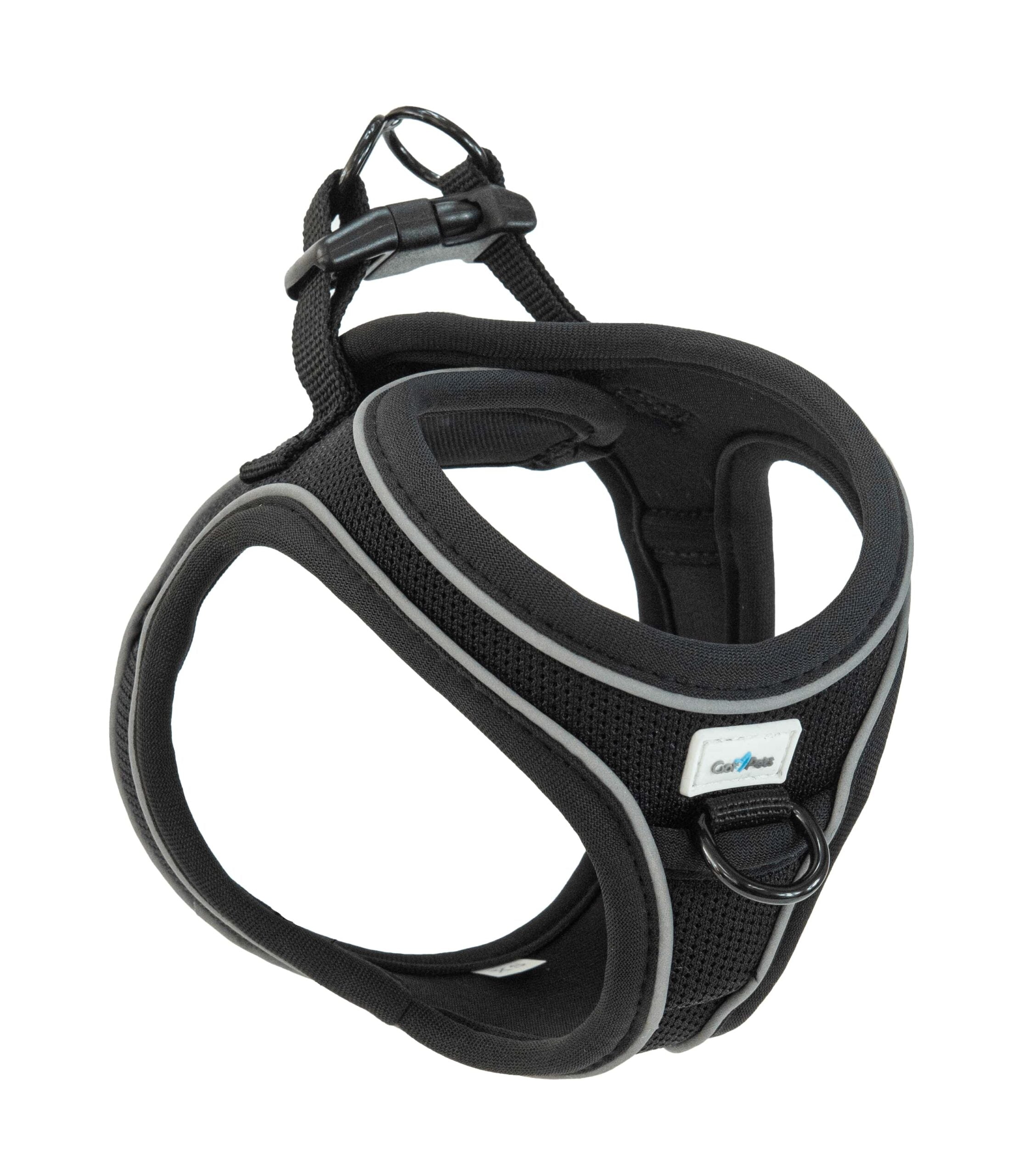 Gor Pets Soft Mesh Harness 3X-Small - Black
