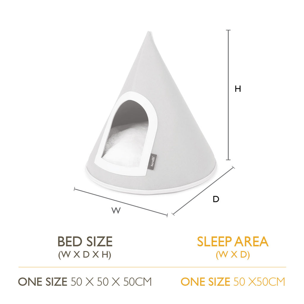 Scruffs Stockholm Felt Round Bed