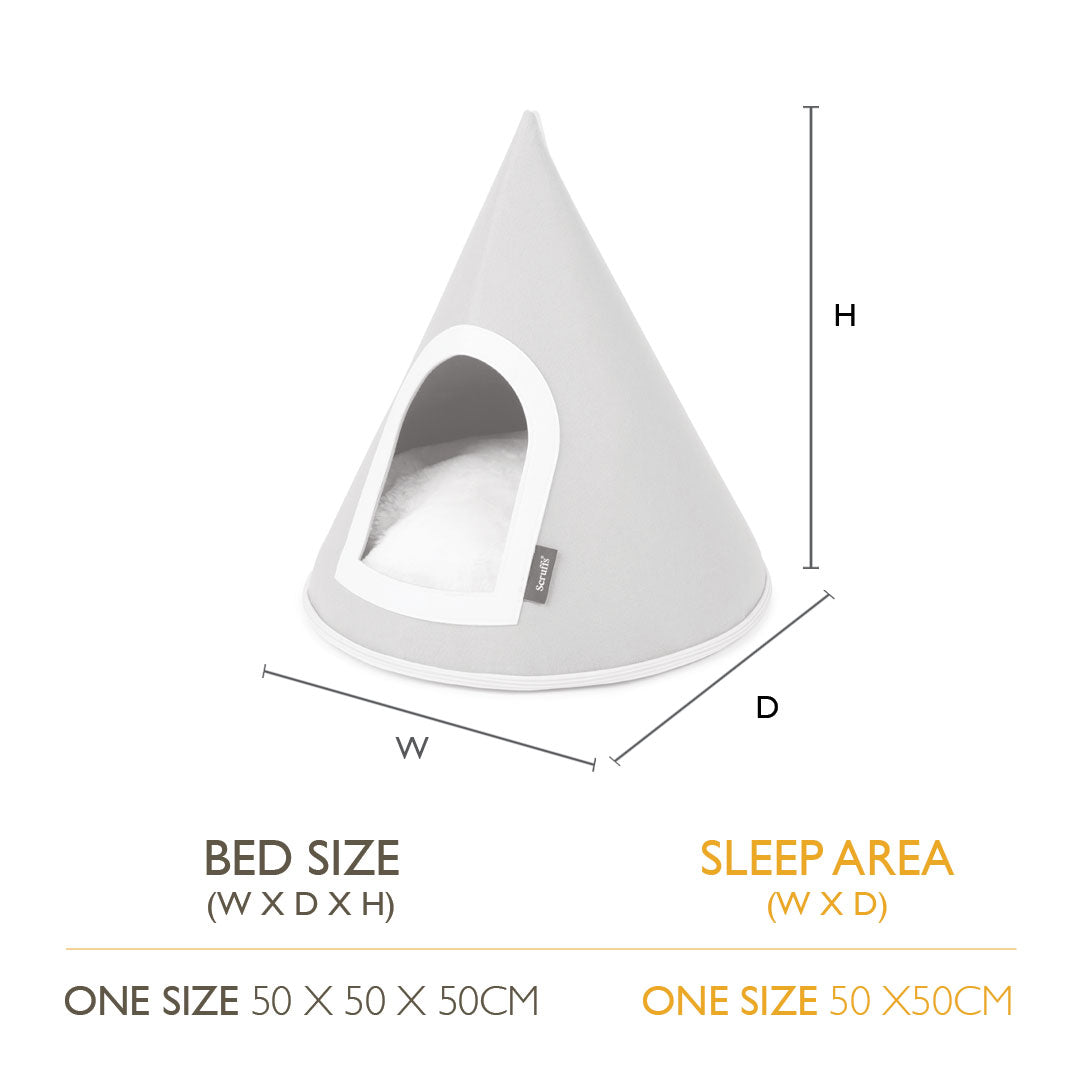 Scruffs Stockholm Felt Round Bed