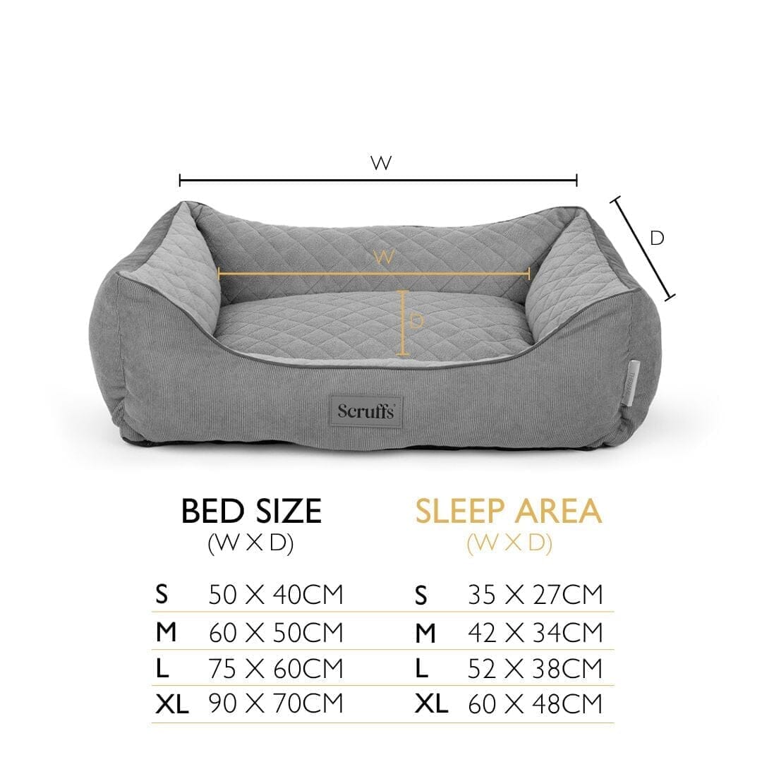 Scruffs® Thermal Box Bed Brown Tan