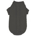 Banbury & Co Knitted Dog Jumper Grey Medium