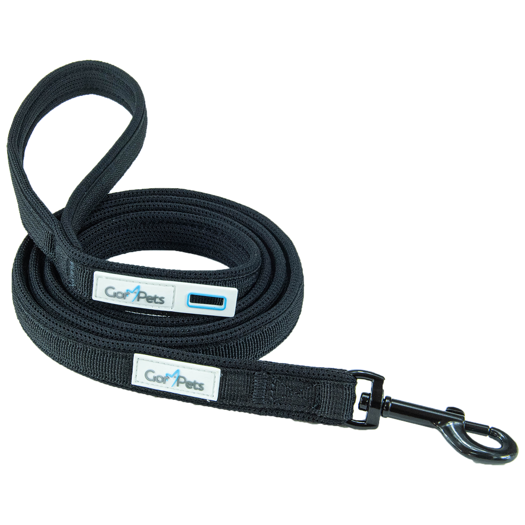 Gor Pets Soft Mesh Leash 180x2cm - Black