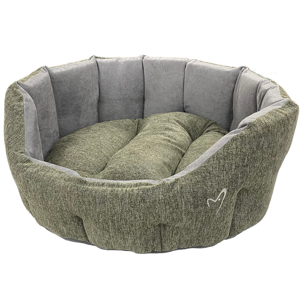 Gor Pets Camden Deluxe Bed - Small (56cm (22")) - Green