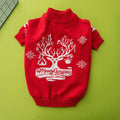 Christmas pet sweater