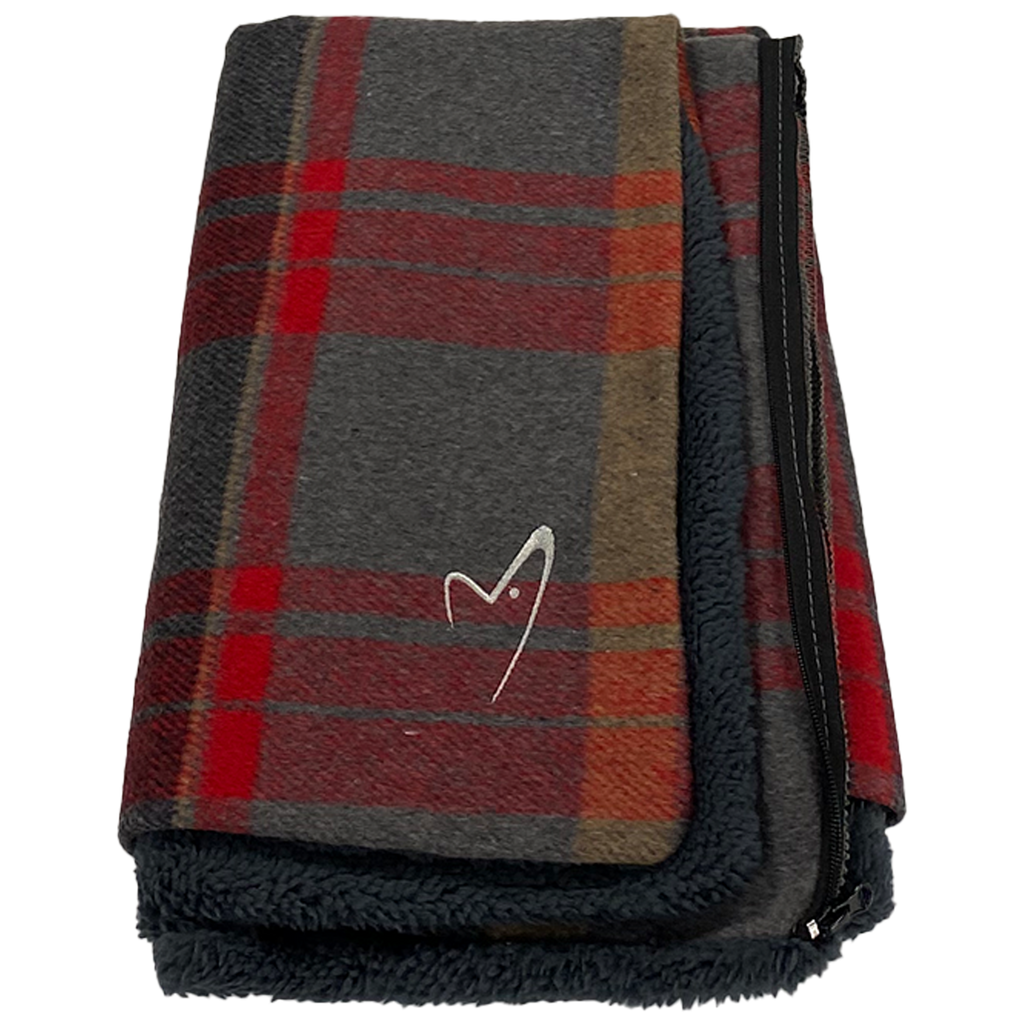 Gor Pets Camden Comfy Cushion Cover - Medium - Red Check