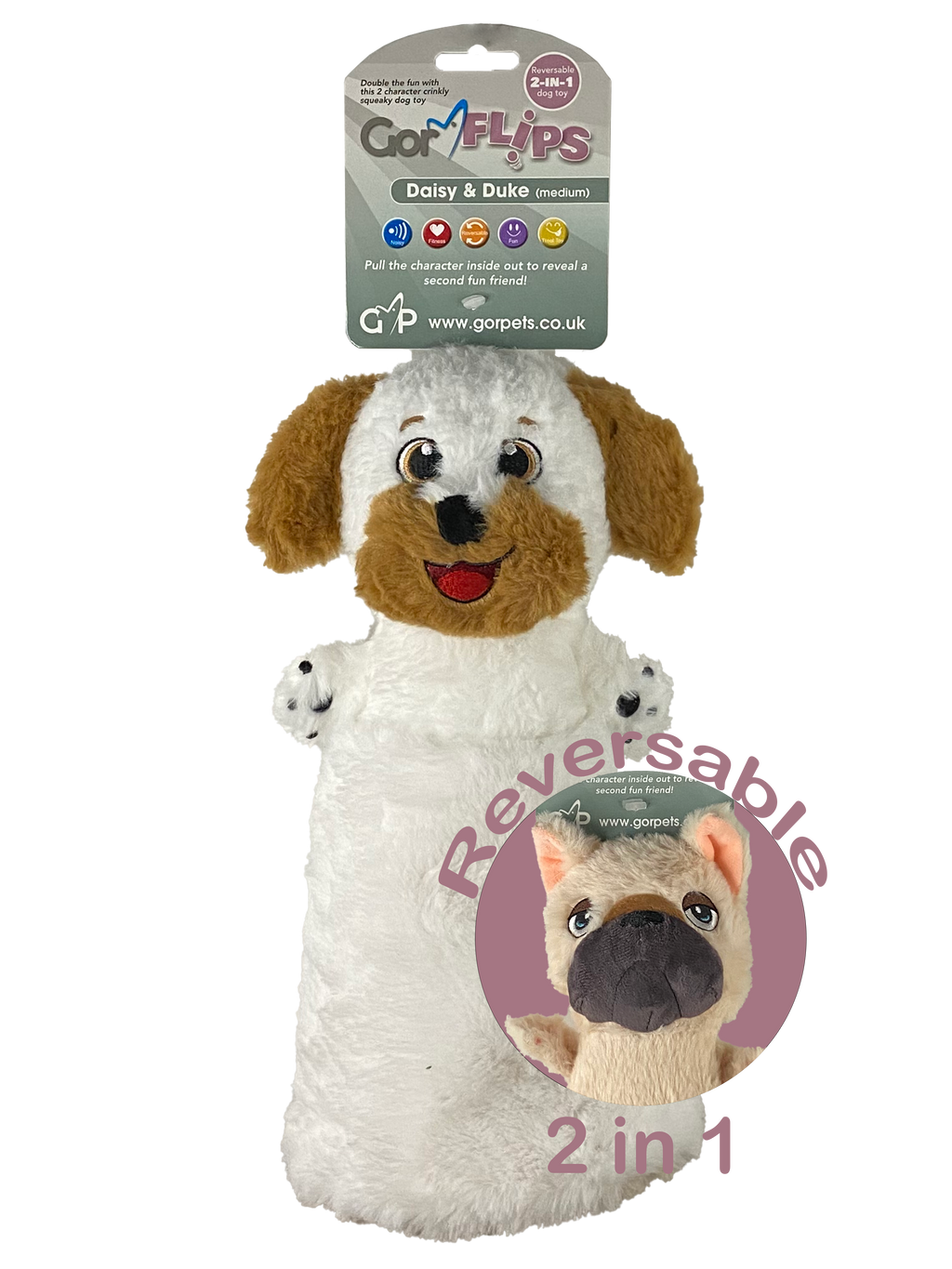 Gor Pets Flips Daisy & Duke - Large (46cm)