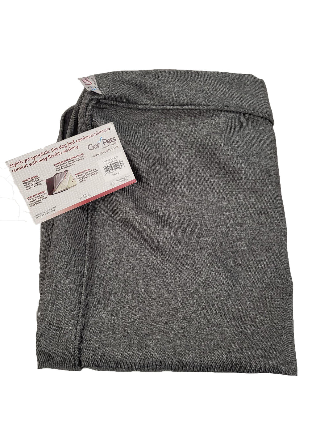 Gor Pets Ultima Memory Foam Sleeper Cover - Medium - Grey