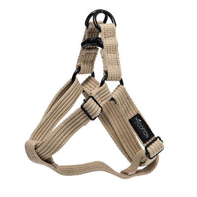 Gor Pets Cotton Harness - Small (1.5cm) - Beige