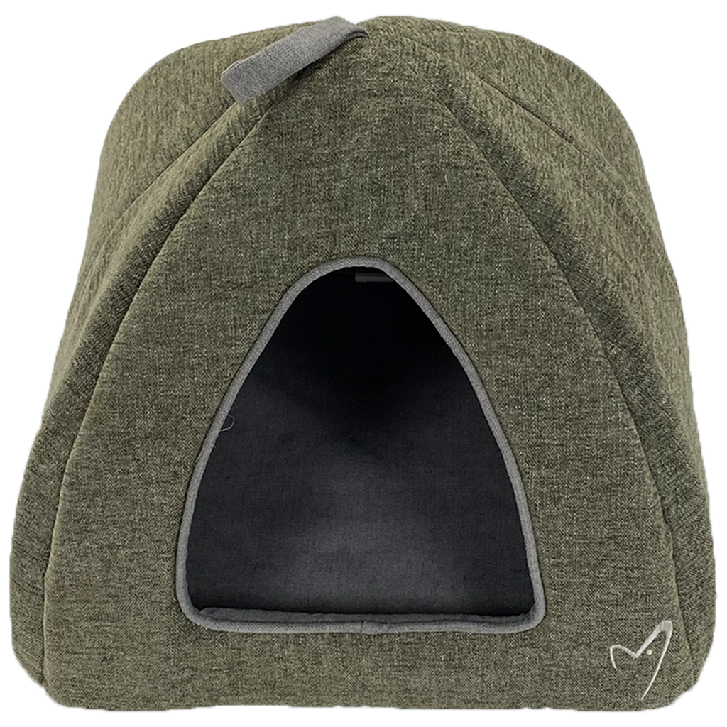 Gor Pets Camden Pyramid Bed 40x40x40cm - Green