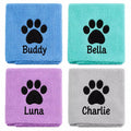 Personalised dog towel
