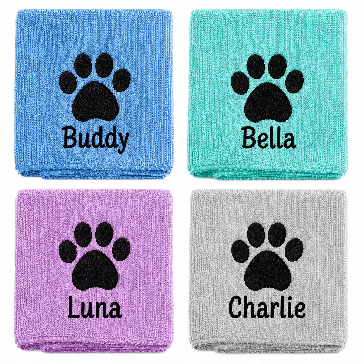 Personalised dog towel