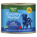 Natures Menu Country Hunter Dog Tins WBoar 6x600g