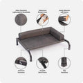 PetFusion Elevated Outdoor Dog Bed Extra Large CLEARANCE