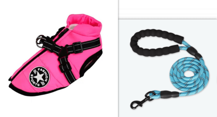 Wet Windy season rain silk Dog Coat
